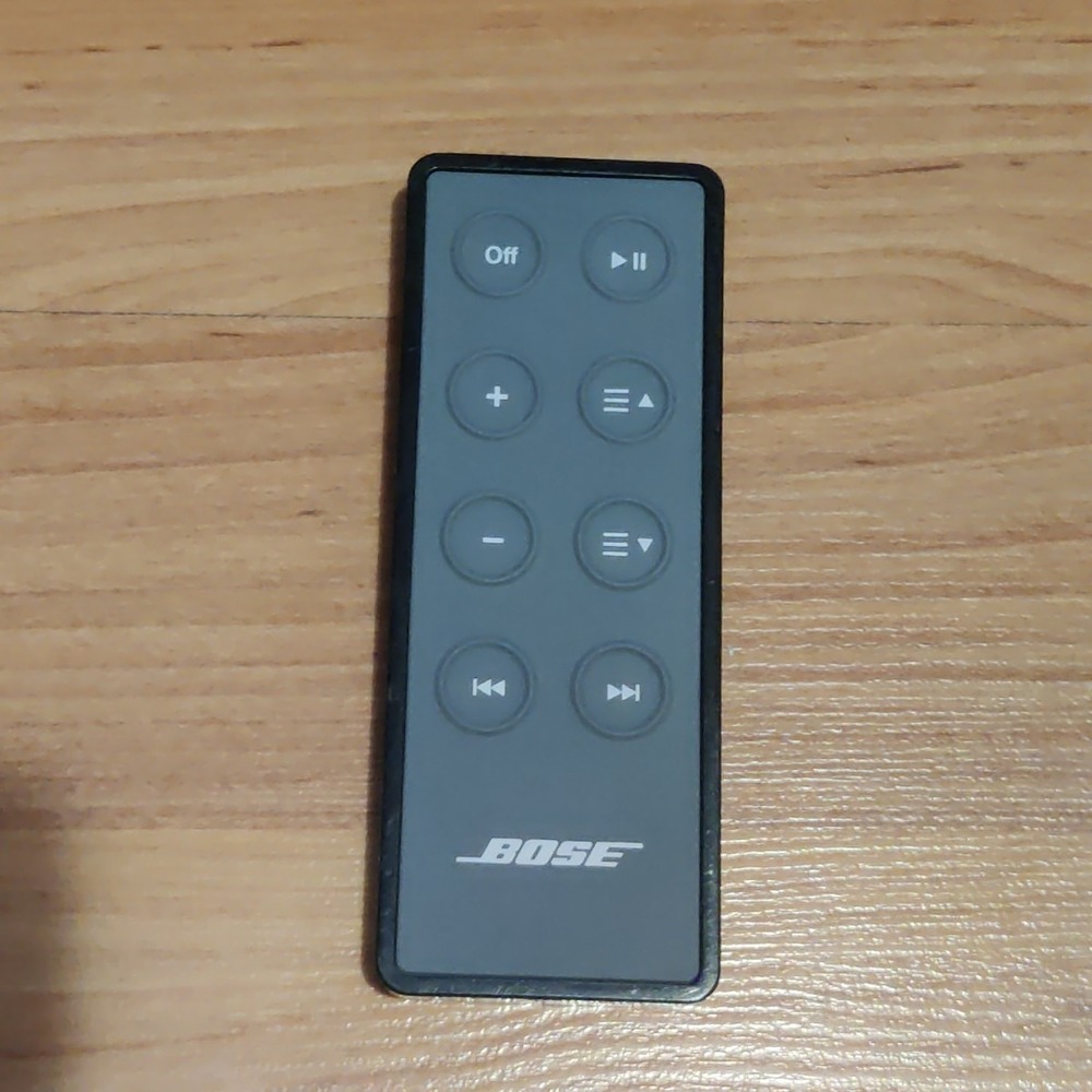Genuine OEM Bose SoundDock Series II 2,III 3 Portable Remote Control Gray